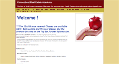 Desktop Screenshot of connecticutrealestateacademy.com